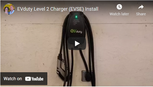 Eric H shows how to install an EVduty Charger